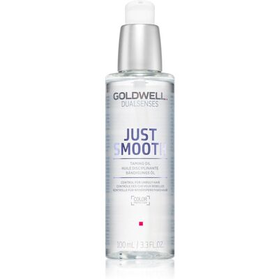 Goldwell Dualsenses Just Smooth huile pour cheveux indisciplinés et frisottis 100 ml - Publicité Goldwell Dualsenses Just Smooth huile pour cheveux indisciplinés et frisottis 100 ml - Publicité