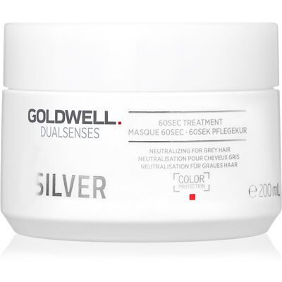 Goldwell Dualsenses Silver Masque 60sec (200ml) - Publicité Goldwell Dualsenses Silver Masque 60sec (200ml) - Publicité