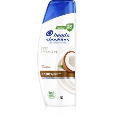 Head & Shoulders Deep Hydration Coconut - Shampoo antiforfora, 250 ml - Publicité Head & Shoulders Deep Hydration Coconut - Shampoo antiforfora, 250 ml - Publicité