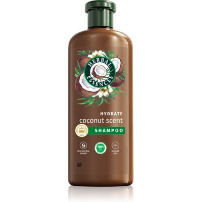 Herbal Essences Hydrate Noix de Coco Shampoo - Shampoo pour cheveux secs - Publicité Herbal Essences Hydrate Noix de Coco Shampoo - Shampoo pour cheveux secs - Publicité