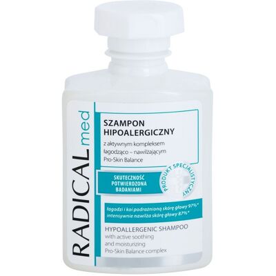 Shampoing Radical Med Hypoallergénique Farmona - Soin du cuir chevelu sensible - Publicité Shampoing Radical Med Hypoallergénique Farmona - Soin du cuir chevelu sensible - Publicité