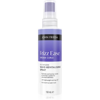 John Frieda Frizz Ease Oil-Infused Wave-Revitalising Spray spray hydratant cheveux pour cheveux bouclés et frisé 150 ml - Publicité John Frieda Frizz Ease Oil-Infused Wave-Revitalising Spray spray hydratant cheveux pour cheveux bouclés et frisé 150 ml - Publicité