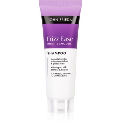 John Frieda Frizz Ease Infitine Smooth Shampoo shampoing nettoyant doux pour lisser les cheveux 75 ml - Publicité John Frieda Frizz Ease Infitine Smooth Shampoo shampoing nettoyant doux pour lisser les cheveux 75 ml - Publicité