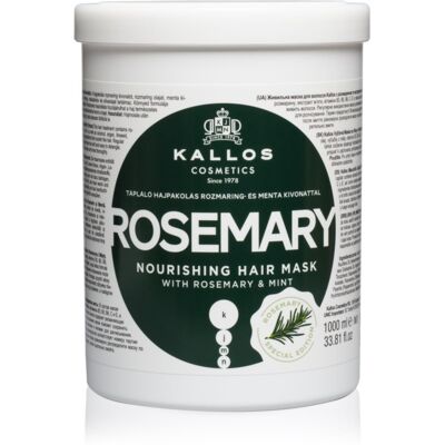 Kallos KJMN Professional Rosemary masque cheveux 1000 ml - Publicité Kallos KJMN Professional Rosemary masque cheveux 1000 ml - Publicité