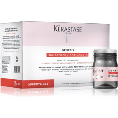 Kérastase Genesis Ampoules Cure Anti-Chute Fortifiantes soin cheveux en ampoules 30x6 ml - Publicité Kérastase Genesis Ampoules Cure Anti-Chute Fortifiantes soin cheveux en ampoules 30x6 ml - Publicité