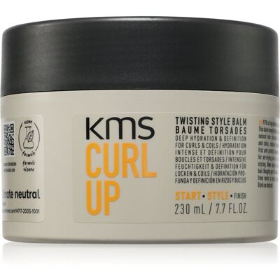 KMS CURLUP Baume de Style Tordu - Cheveux Bouclés & Ondulés - Publicité KMS CURLUP Baume de Style Tordu - Cheveux Bouclés & Ondulés - Publicité