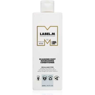 Label M Après-Shampooing Nourrissant Poussière de Diamant - 300ml - Publicité Label M Après-Shampooing Nourrissant Poussière de Diamant - 300ml - Publicité