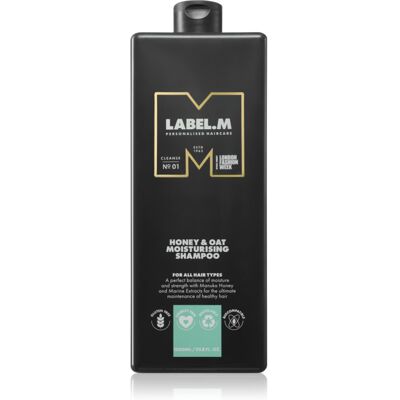 label.m Shampoo Miel & Avoine - Hydratant pour Usage Quotidien 1000ml - Publicité label.m Shampoo Miel & Avoine - Hydratant pour Usage Quotidien 1000ml - Publicité