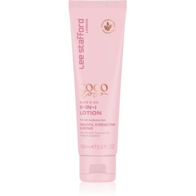 Lee Stafford Coco Loco Blow & Go Lotion 11-en-1 - Soins et Styling Capillaires - Publicité Lee Stafford Coco Loco Blow & Go Lotion 11-en-1 - Soins et Styling Capillaires - Publicité