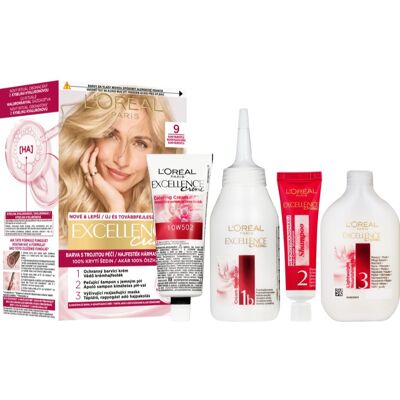 L'Oréal Paris Excellence Creme Blond Naturel Clair - Coloration capillaire - Publicité L'Oréal Paris Excellence Creme Blond Naturel Clair - Coloration capillaire - Publicité