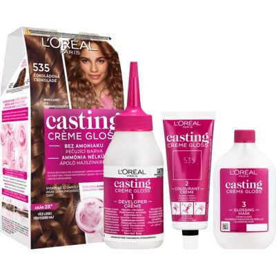 L’Oréal Paris L’Oréal Professionnel - Coloration Capillaire Casting Crème Gloss - Chocolat - Publicité L’Oréal Paris L’Oréal Professionnel - Coloration Capillaire Casting Crème Gloss - Chocolat - Publicité