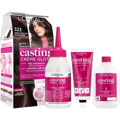 L’Oréal Professionnel Chocolat Foncé - Coloration cheveux - Casting Crème Gloss - Publicité L’Oréal Professionnel Chocolat Foncé - Coloration cheveux - Casting Crème Gloss - Publicité