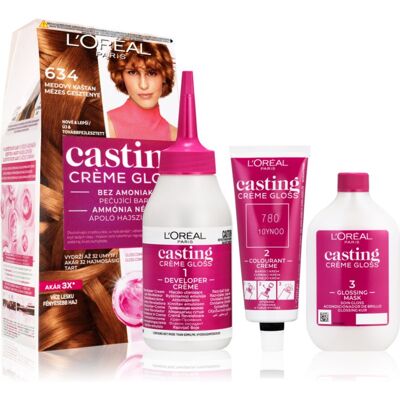 L’Oréal Paris Casting Creme Gloss Miel Marron - Coloration cheveux - Publicité L’Oréal Paris Casting Creme Gloss Miel Marron - Coloration cheveux - Publicité