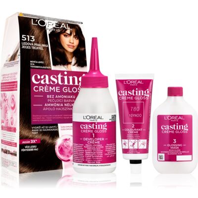 L’Oréal Paris Casting Creme Gloss Iced Truffle - Coloration cheveux - Publicité L’Oréal Paris Casting Creme Gloss Iced Truffle - Coloration cheveux - Publicité