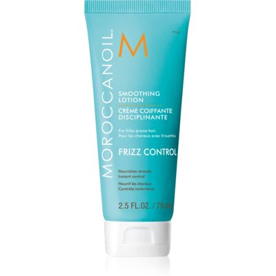 Lotion Lissante Moroccanoil - Soins capillaires pour cheveux indisciplinés - Publicité Lotion Lissante Moroccanoil - Soins capillaires pour cheveux indisciplinés - Publicité