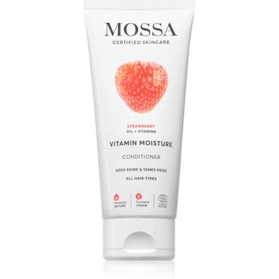 Après-shampoing Vitamine Moisturizing Mossa - Réparation & Brillance - Publicité Après-shampoing Vitamine Moisturizing Mossa - Réparation & Brillance - Publicité