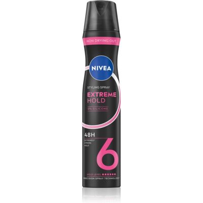Nivea Extreme Hold Laque pour cheveux - Fixation forte - 250ml - Publicité Nivea Extreme Hold Laque pour cheveux - Fixation forte - 250ml - Publicité