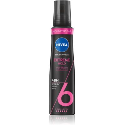 NIVEA Extreme Hold mousse fixante 150 ml - Publicité NIVEA Extreme Hold mousse fixante 150 ml - Publicité