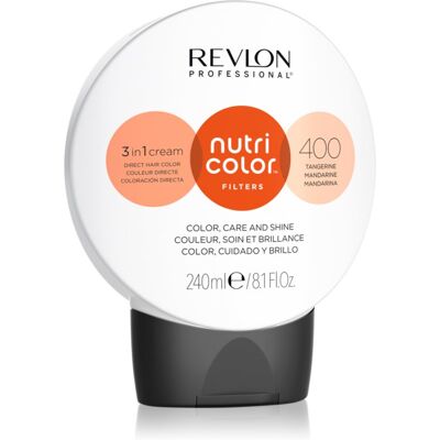 Revlon Nutri Color Filters Tangerine - Améliorateur de couleur capillaire - Publicité Revlon Nutri Color Filters Tangerine - Améliorateur de couleur capillaire - Publicité