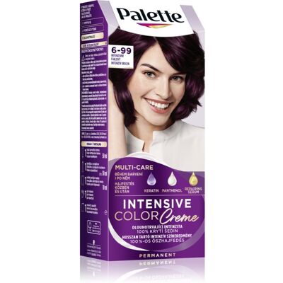 Schwarzkopf Palette Intensive Color Creme - Violet Intense - Crème colorante - Publicité Schwarzkopf Palette Intensive Color Creme - Violet Intense - Crème colorante - Publicité