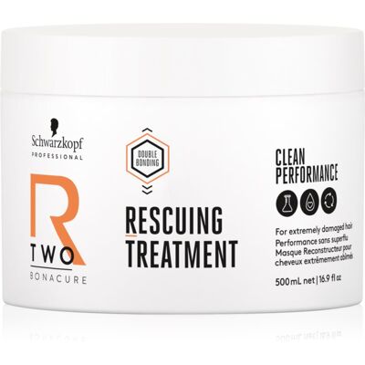 Schwarzkopf Bonacure R-TWO Traitement de Sauvetage - Masque capillaire - Publicité Schwarzkopf Bonacure R-TWO Traitement de Sauvetage - Masque capillaire - Publicité