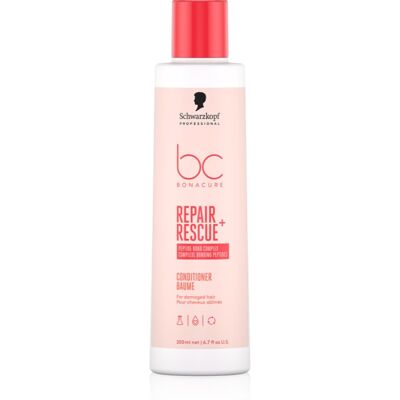 Schwarzkopf Professional BC Bonacure Repair Rescue+ après-shampoing intense pour cheveux abîmés 200 ml - Publicité Schwarzkopf Professional BC Bonacure Repair Rescue+ après-shampoing intense pour cheveux abîmés 200 ml - Publicité