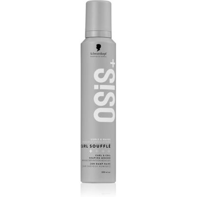 Schwarzkopf Professional Osis+ Curl Soufflé mousse modelante pour cheveux bouclés et frisé 200 ml - Publicité Schwarzkopf Professional Osis+ Curl Soufflé mousse modelante pour cheveux bouclés et frisé 200 ml - Publicité