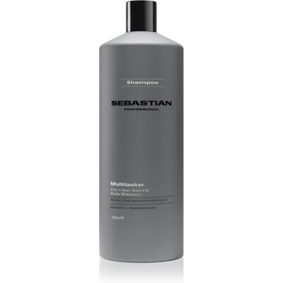 Sebastian Professional SEB MAN The Multi-tasker shampoing pour cheveux, barbe et corps 1000 ml - Publicité Sebastian Professional SEB MAN The Multi-tasker shampoing pour cheveux, barbe et corps 1000 ml - Publicité
