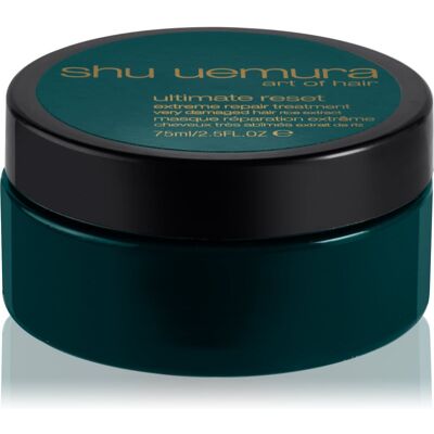 Shu Uemura Ultimate Reset masque pour cheveux très abîmés 75 ml - Publicité Shu Uemura Ultimate Reset masque pour cheveux très abîmés 75 ml - Publicité