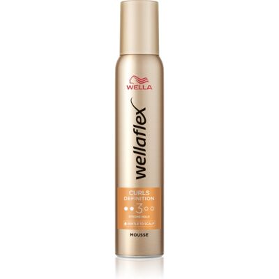Wellaflex Curls & Waves Mousse - Styling Foam - Publicité Wellaflex Curls & Waves Mousse - Styling Foam - Publicité