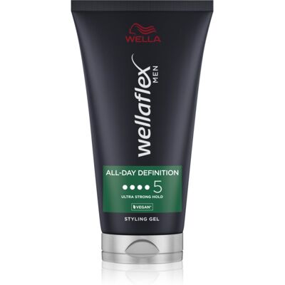 Wellaflex Men Gel Fixation Forte - Produit de Coiffage - Publicité Wellaflex Men Gel Fixation Forte - Produit de Coiffage - Publicité