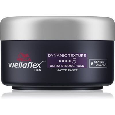 Wella Wellaflex Men Pâte de Styling - Produit coiffant pour hommes - Publicité Wella Wellaflex Men Pâte de Styling - Produit coiffant pour hommes - Publicité