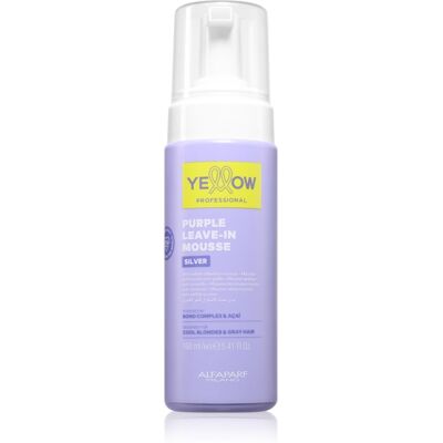 Yellow Professional Silver Purple Leave-In Mousse mousse cheveux anti-jaunissement 160 ml - Publicité Yellow Professional Silver Purple Leave-In Mousse mousse cheveux anti-jaunissement 160 ml - Publicité