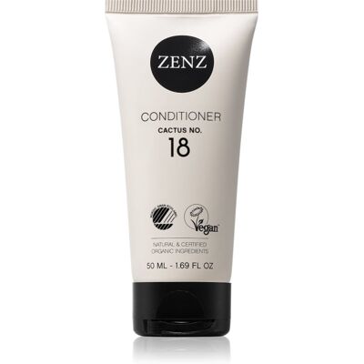 Après-shampoing Zenz Organic Cactus No. 18 - Hydratant Intense - Publicité Après-shampoing Zenz Organic Cactus No. 18 - Hydratant Intense - Publicité