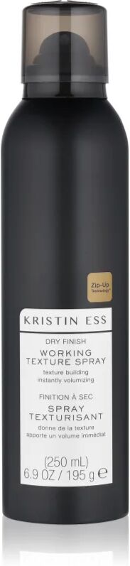 Kristin Ess Dry Finish Working Texture Spray produit coiffant pour cheveux 250 ml