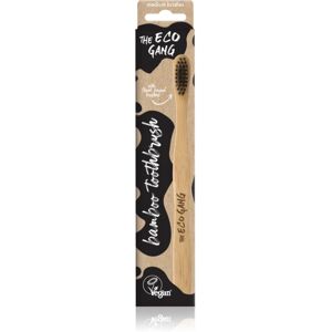 The Eco Gang Bamboo Toothbrush medium brosse à dents medium 1 ks 1 pcs