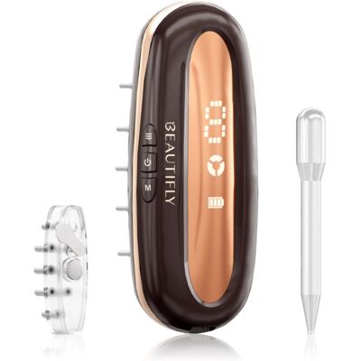 Beautifly LaserBoost Pro appareil de massage pour stimuler la pousse des cheveux avec éclairage LED Dark 1 pcs - Publicité Beautifly LaserBoost Pro appareil de massage pour stimuler la pousse des cheveux avec éclairage LED Dark 1 pcs - Publicité
