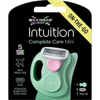 Wilkinson Sword Intuition Complete Mini rasoir de voyage avec étui 1 pcs - Publicité Wilkinson Sword Intuition Complete Mini rasoir de voyage avec étui 1 pcs - Publicité