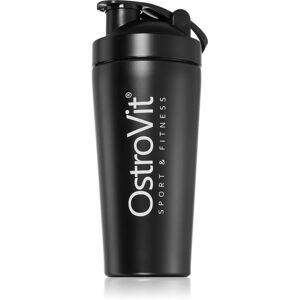 OstroVit Steel shaker de sport Black 750 ml