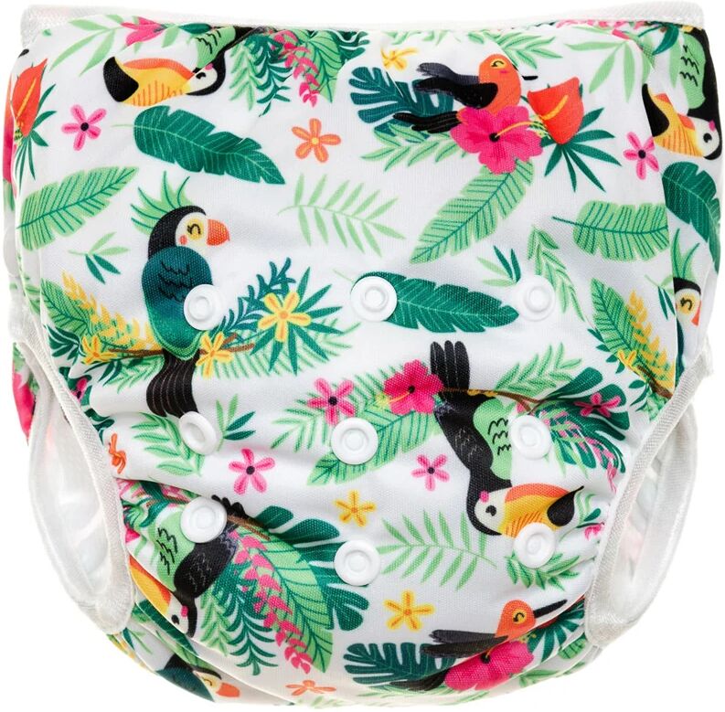 T-TOMI Diaper Swimwear Parrots couche de bain lavable 5-12 kg 1 pcs