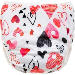 T-TOMI Diaper Swimwear Hearts couche de bain lavable 5-12 kg 1 pcs