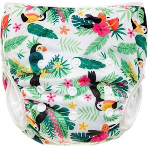 T-TOMI Diaper Swimwear Parrots couche de bain lavable 5-12 kg 1 pcs