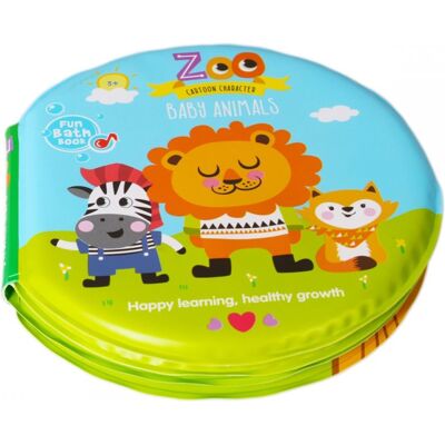 Bam-Bam Livre de Bain Unisexe - Zoo - 6m+ - Livre de Bain - Publicité Bam-Bam Livre de Bain Unisexe - Zoo - 6m+ - Livre de Bain - Publicité