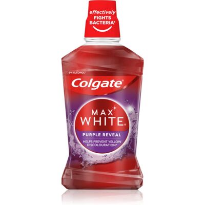 Colgate Max White Purple Reveal - Bain de bouche - Publicité Colgate Max White Purple Reveal - Bain de bouche - Publicité