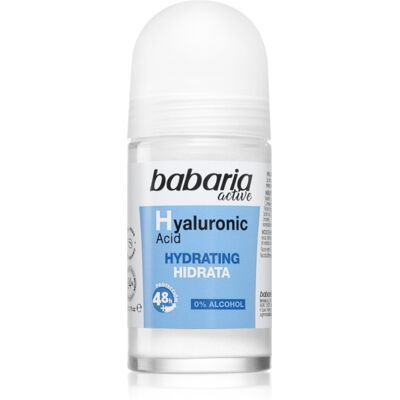 Babaria Hyaluronic Acid déodorant roll-on 50 ml - Publicité Babaria Hyaluronic Acid déodorant roll-on 50 ml - Publicité