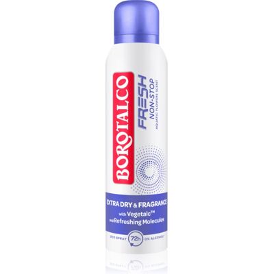 Borotalco Non-Stop Fresh Aquatic Flowers Déodorant vaporisateur 72h 150 ml - Publicité Borotalco Non-Stop Fresh Aquatic Flowers Déodorant vaporisateur 72h 150 ml - Publicité