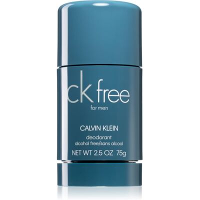 Calvin Klein CK Free Déodorant stick (sans alcool) pour homme 75 ml - Publicité Calvin Klein CK Free Déodorant stick (sans alcool) pour homme 75 ml - Publicité