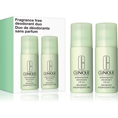 Clinique Fragrance Free Deodorant Duo déodorant roll-on - Publicité Clinique Fragrance Free Deodorant Duo déodorant roll-on - Publicité