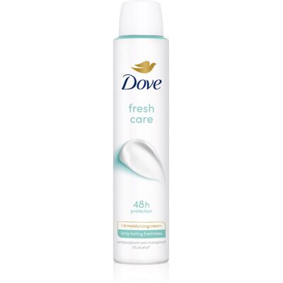 Dove Invisible Fresh Déodorant vaporisateur anti-traces blanches 200 ml - Publicité Dove Invisible Fresh Déodorant vaporisateur anti-traces blanches 200 ml - Publicité