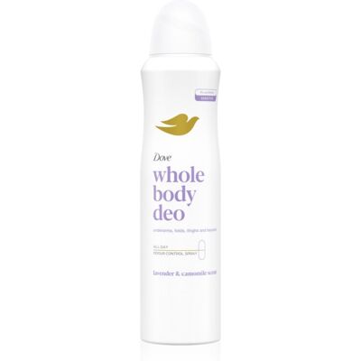 Dove Lavender & Chamomile Déodorant vaporisateur corps 150 ml - Publicité Dove Lavender & Chamomile Déodorant vaporisateur corps 150 ml - Publicité
